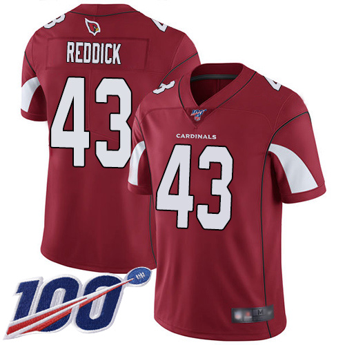Arizona Cardinals Limited Red Men Haason Reddick Home Jersey NFL Football #43 100th Season Vapor Untouchable->arizona cardinals->NFL Jersey